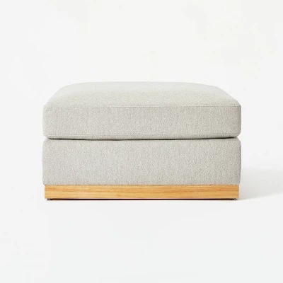 Woodland Hills Modular Sectional Ottoman Light Gray - Threshold™ Designed With Studio McGee 2 Woodland Hills Modular Sectional Ottoman Light Gray - Threshold™ Designed With Studio McGee - Image 2