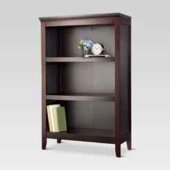 48" Carson 3 Shelf Bookcase - Threshold™ -Cozy Living Sales Store GUEST ffb1f4f3 42ce 4711 b8c6 af1d992da5fe